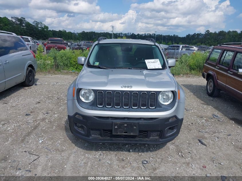 2015 Jeep Renegade Latitude VIN: ZACCJABT9FPC06279 Lot: 39364027