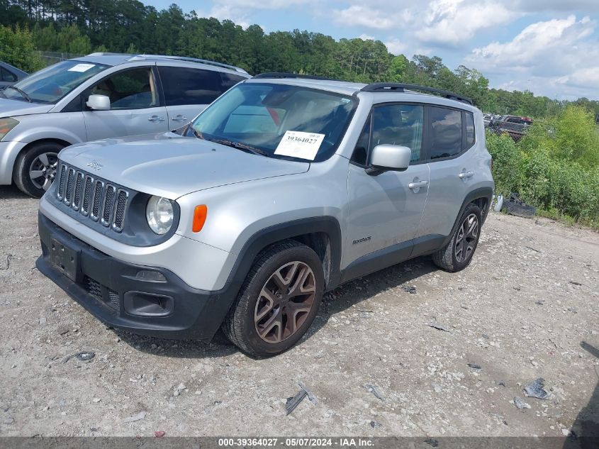 2015 Jeep Renegade Latitude VIN: ZACCJABT9FPC06279 Lot: 39364027