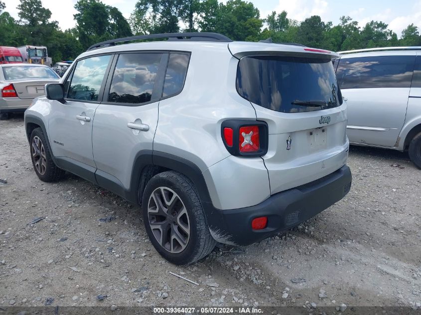 2015 Jeep Renegade Latitude VIN: ZACCJABT9FPC06279 Lot: 39364027