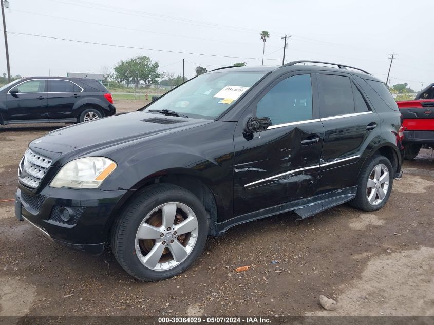 2010 Mercedes-Benz Ml 350 4Matic VIN: 4JGBB8GB8AA609708 Lot: 39364029