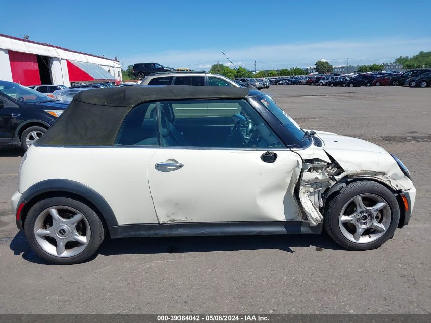 2006 Mini Cooper S VIN: WMWRH33536TF86273 Lot: 39364042