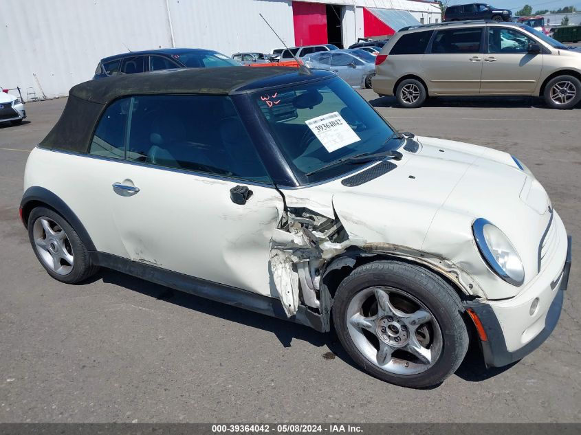 2006 Mini Cooper S VIN: WMWRH33536TF86273 Lot: 39364042