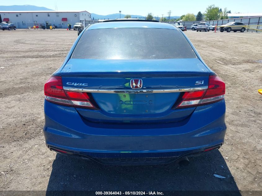 2013 Honda Civic Si VIN: 2HGFB6E5XDH700669 Lot: 39364043