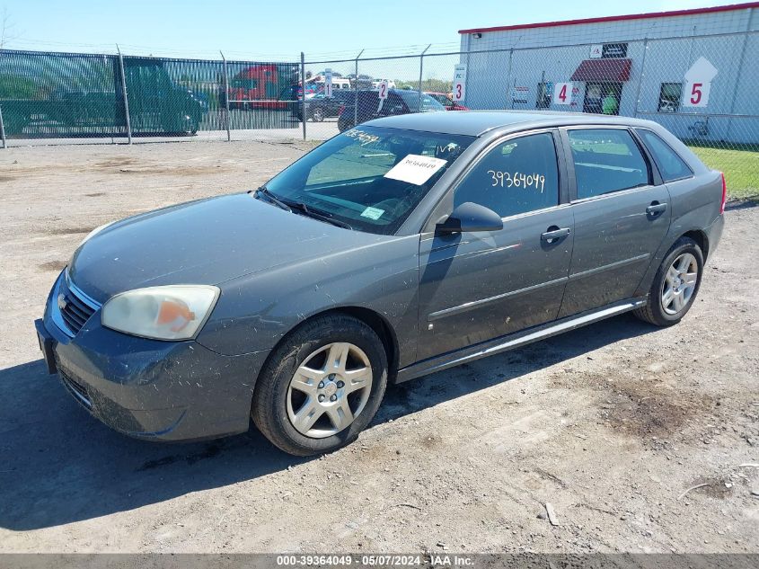 2007 Chevrolet Malibu Maxx Lt VIN: 1G1ZT68N27F106662 Lot: 39364049