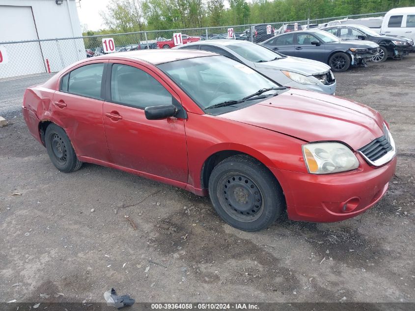 2008 Mitsubishi Galant Es VIN: 4A3AB36F68E026609 Lot: 39364058