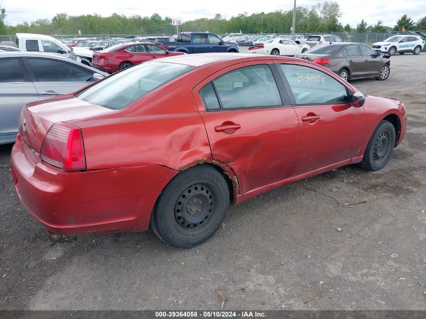 2008 Mitsubishi Galant Es VIN: 4A3AB36F68E026609 Lot: 39364058