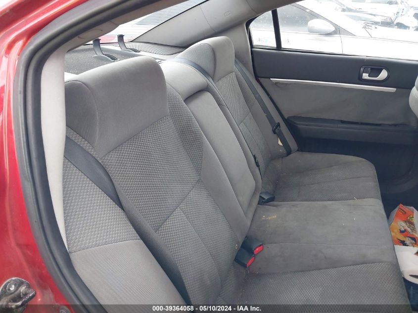 2008 Mitsubishi Galant Es VIN: 4A3AB36F68E026609 Lot: 39364058