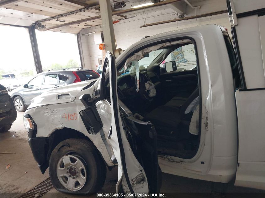 2019 Ram 3500 Tradesman Regular Cab 4X4 8' Box VIN: 3C63R3AJ6KG658598 Lot: 39364105