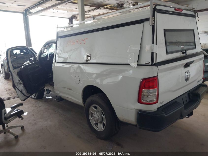 2019 Ram 3500 Tradesman Regular Cab 4X4 8' Box VIN: 3C63R3AJ6KG658598 Lot: 39364105