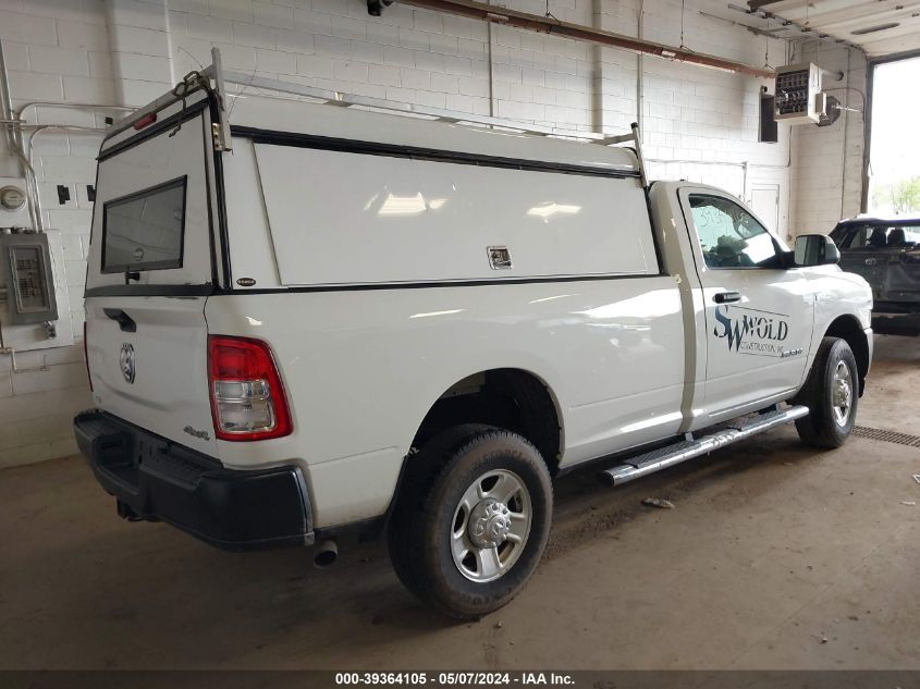 2019 Ram 3500 Tradesman Regular Cab 4X4 8' Box VIN: 3C63R3AJ6KG658598 Lot: 39364105