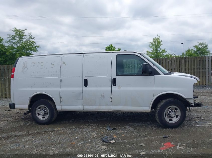 2021 Chevrolet Express Cargo Rwd 2500 Regular Wheelbase Wt VIN: 1GCWGAFP9M1258470 Lot: 39364109