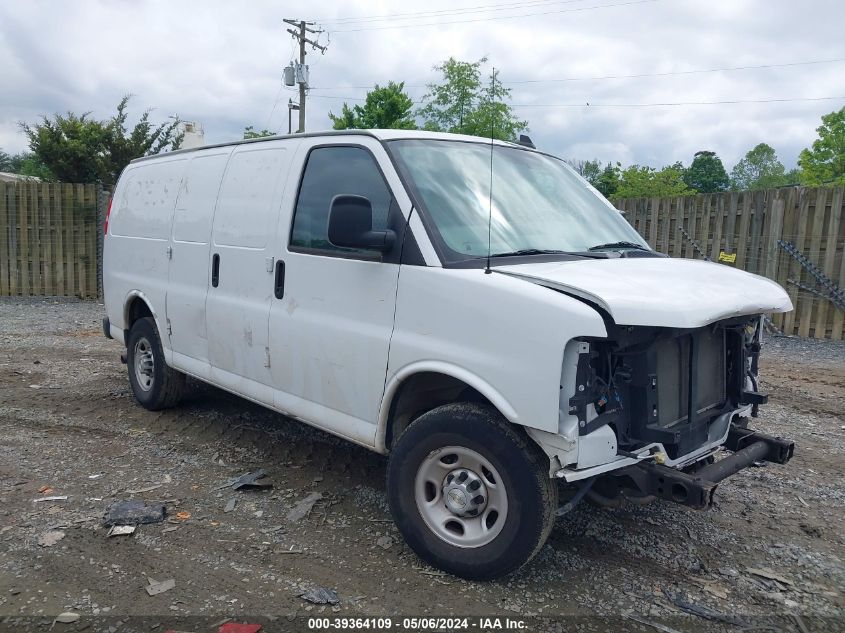 2021 Chevrolet Express Cargo Rwd 2500 Regular Wheelbase Wt VIN: 1GCWGAFP9M1258470 Lot: 39364109