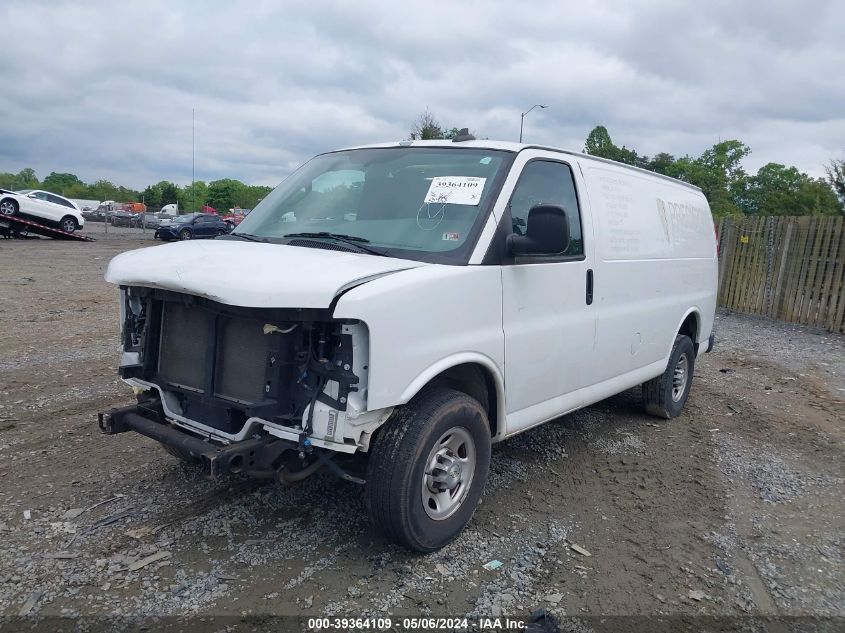 2021 Chevrolet Express Cargo Rwd 2500 Regular Wheelbase Wt VIN: 1GCWGAFP9M1258470 Lot: 39364109