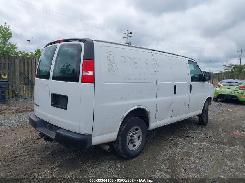 2021 Chevrolet Express Cargo Rwd 2500 Regular Wheelbase Wt VIN: 1GCWGAFP9M1258470 Lot: 39364109