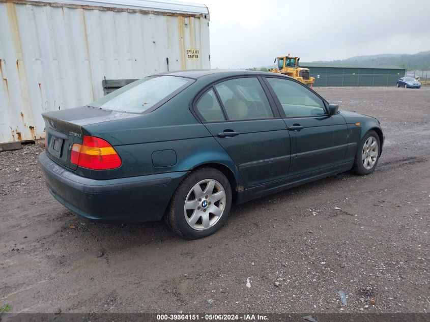 WBAEU33475PR19256 | 2005 BMW 325XI