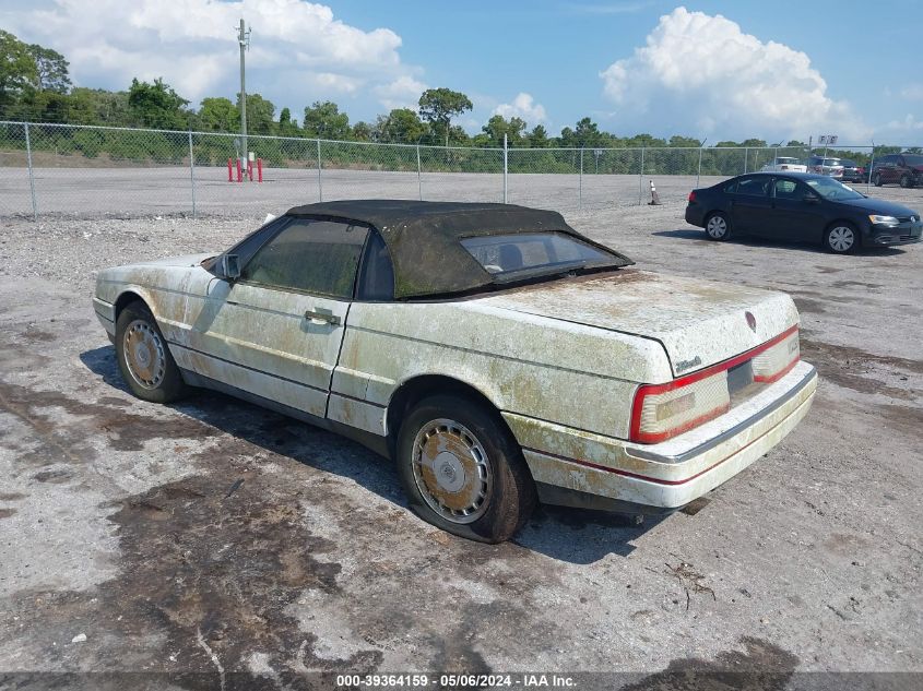 1991 Cadillac Allante VIN: 1G6VS3380MU126041 Lot: 39364159