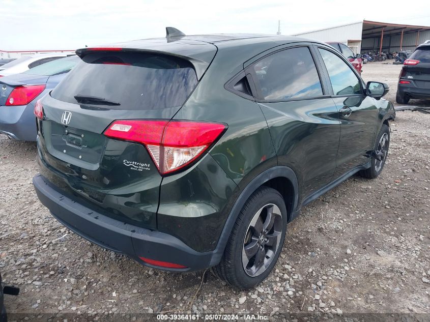 2018 Honda Hr-V Ex VIN: 3CZRU5H53JG702507 Lot: 39364161