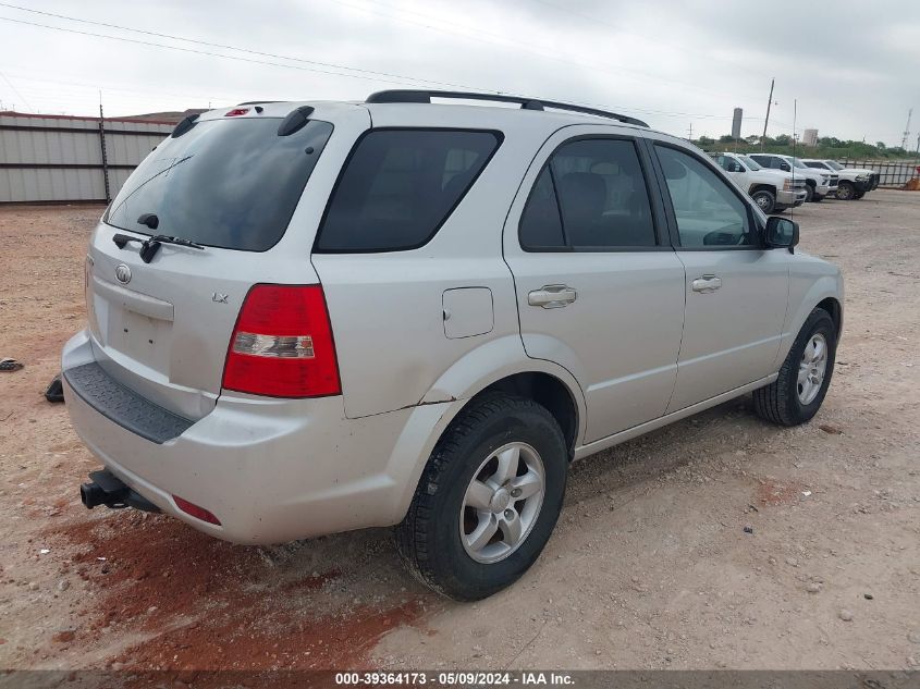 2009 Kia Sorento Lx VIN: KNDJD735295881423 Lot: 39364173