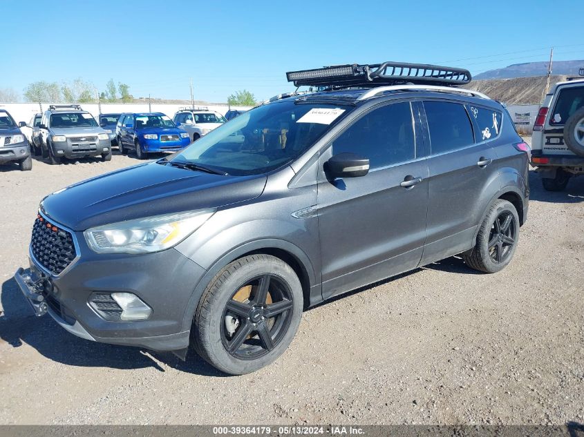 2017 Ford Escape Titanium VIN: 1FMCU9JD6HUB98218 Lot: 39364179