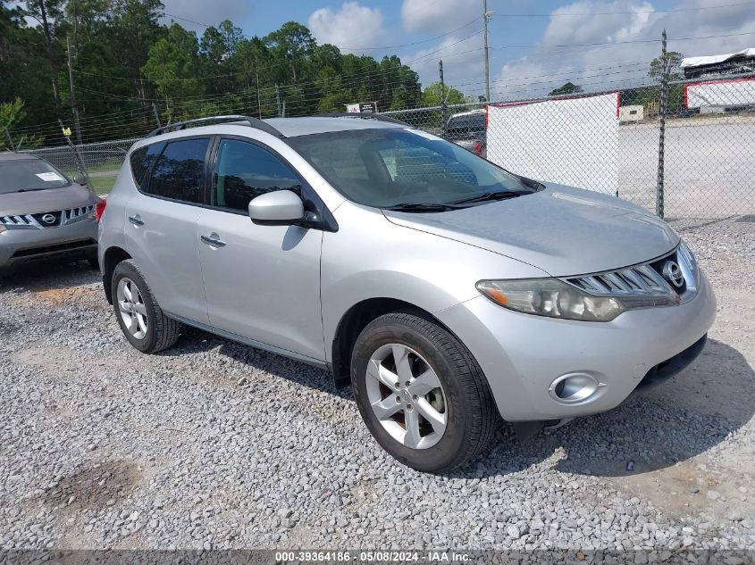 2009 Nissan Murano S VIN: JN8AZ18U69W101453 Lot: 39364186