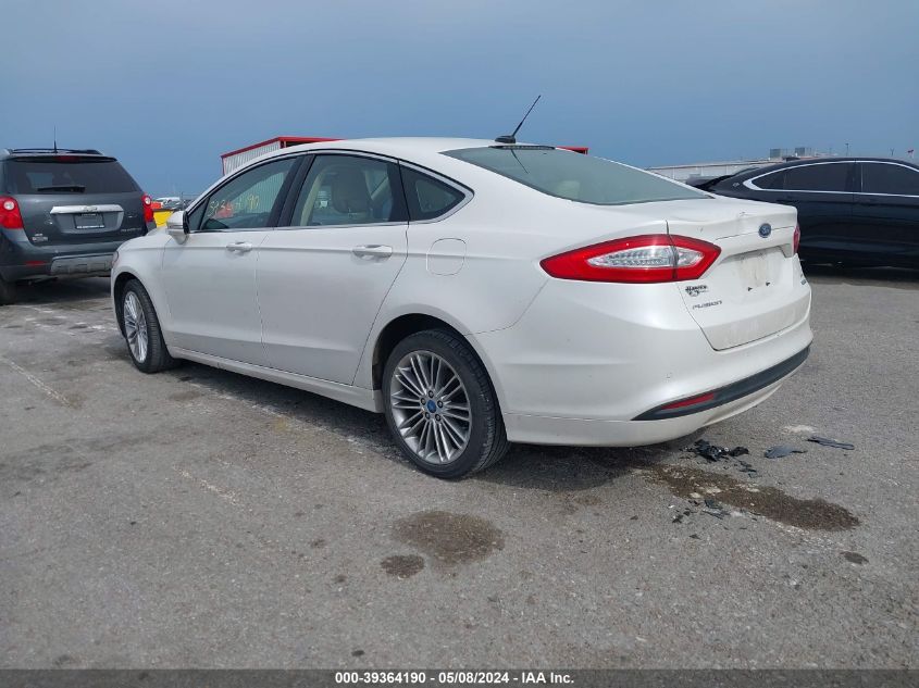 2013 Ford Fusion Se VIN: 3FA6P0HR0DR337546 Lot: 39364190