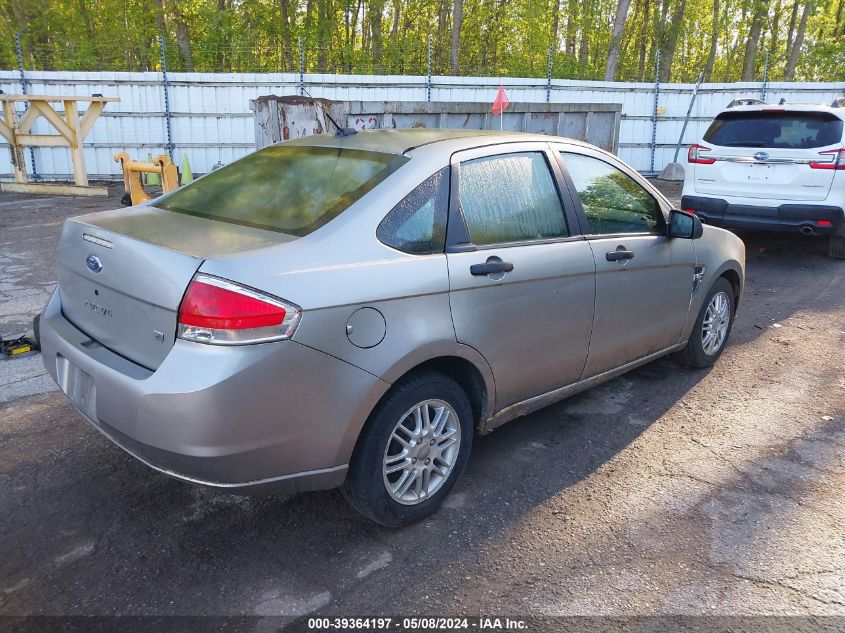 2008 Ford Focus Se/Ses VIN: 1FAHP35N88W199043 Lot: 39364197