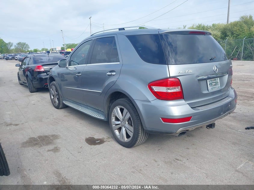 2010 Mercedes-Benz Ml 350 4Matic VIN: 4JGBB8GB4AA591045 Lot: 39364232
