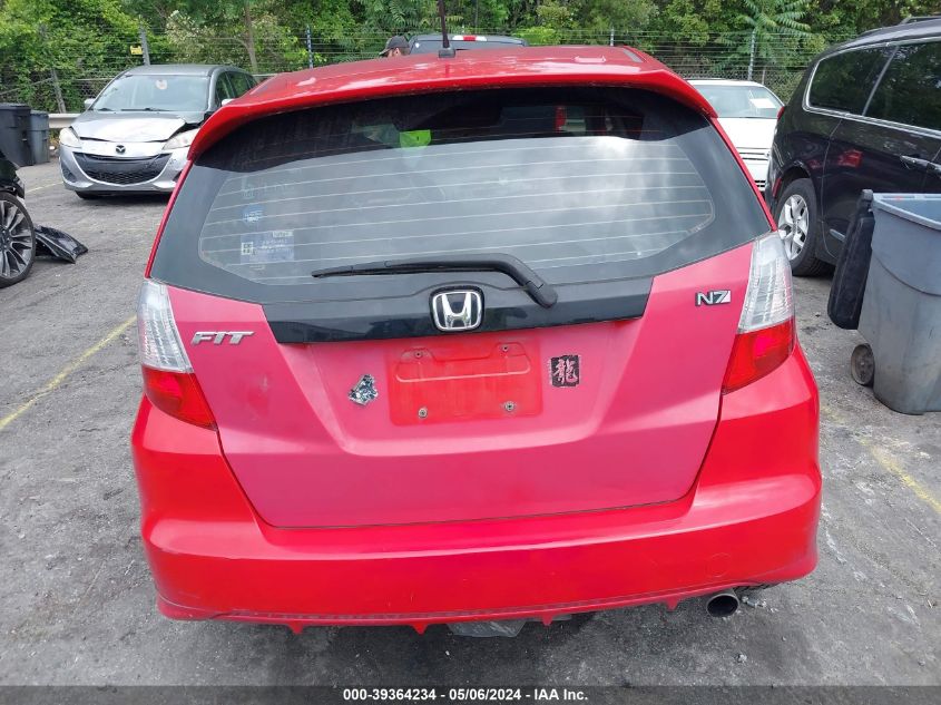 2009 Honda Fit Sport VIN: JHMGE88449S046923 Lot: 39364234