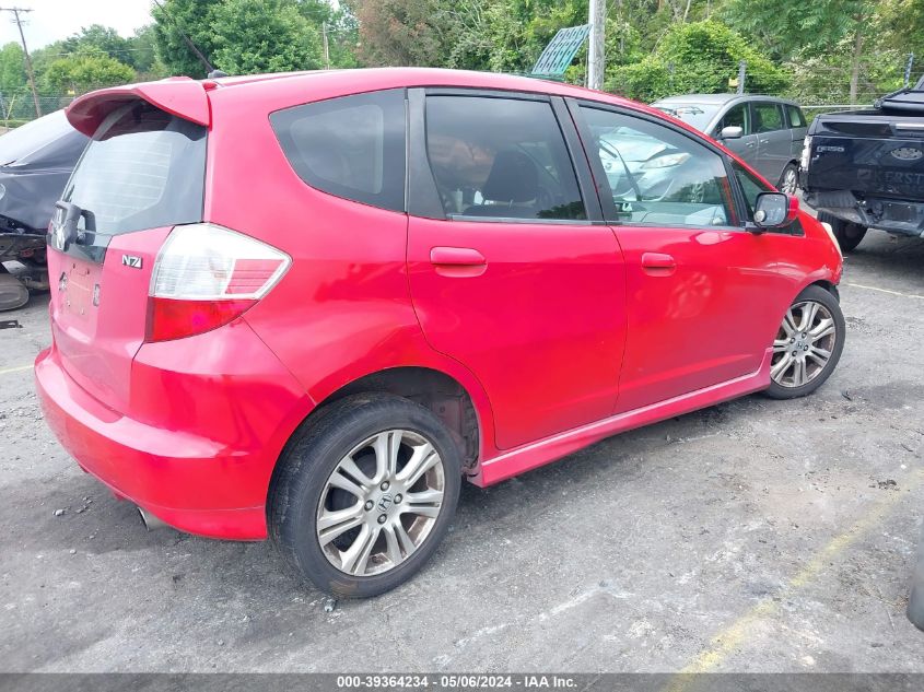 2009 Honda Fit Sport VIN: JHMGE88449S046923 Lot: 39364234