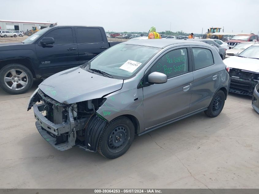 2021 Mitsubishi Mirage Carbonite Edition/Es/Le VIN: ML32AUHJ3MH011465 Lot: 39364253