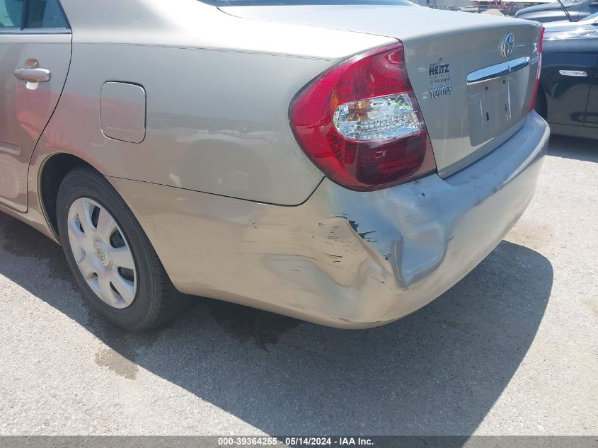 2004 Toyota Camry Le VIN: 4T1BE32K84U874987 Lot: 39364255