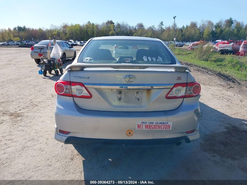 2011 Toyota Corolla S VIN: 2T1BU4EE2BC638669 Lot: 39364273