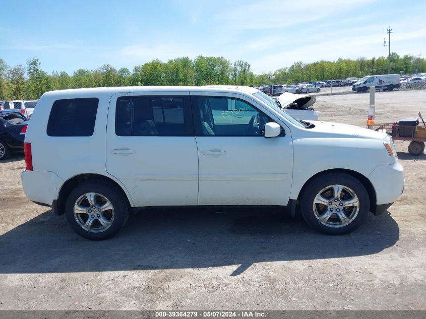 2015 Honda Pilot Ex-L VIN: 5FNYF4H56FB033328 Lot: 39364279