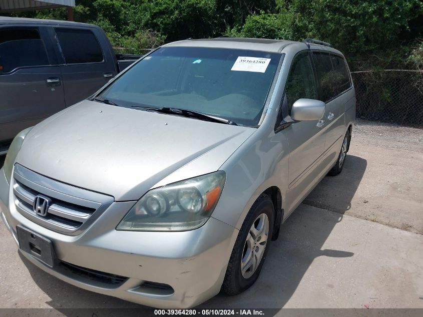 2005 Honda Odyssey Ex-L VIN: 5FNRL38705B103963 Lot: 39364280