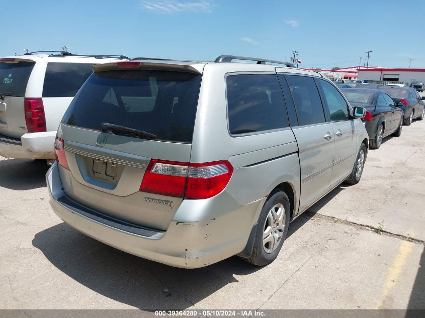 2005 Honda Odyssey Ex-L VIN: 5FNRL38705B103963 Lot: 39364280