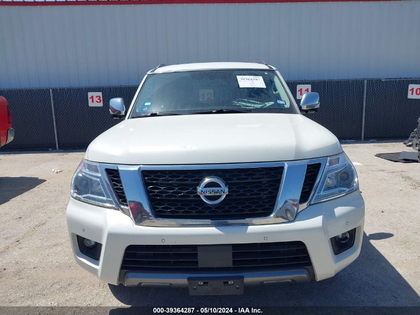 2019 Nissan Armada Sl VIN: JN8AY2ND9K9085590 Lot: 39364287