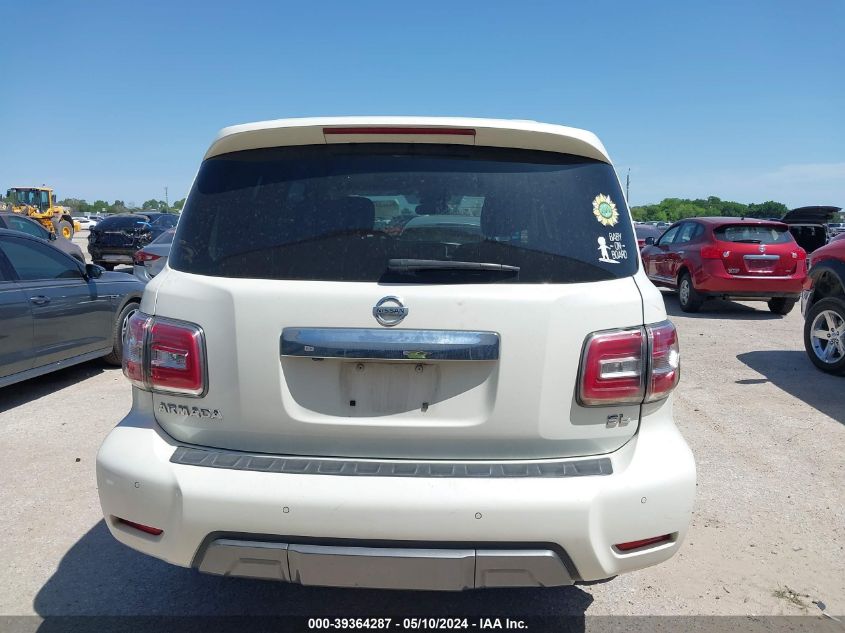 2019 Nissan Armada Sl VIN: JN8AY2ND9K9085590 Lot: 39364287