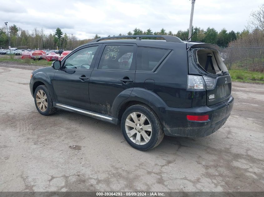 2012 Mitsubishi Outlander Se VIN: JA4JT3AW1CU000645 Lot: 39364293