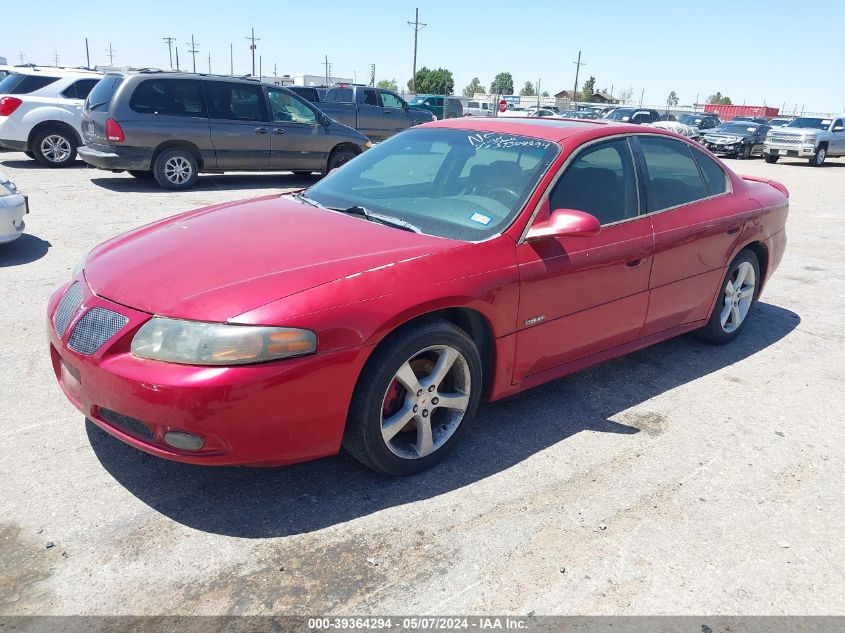 2005 Pontiac Bonneville Gxp VIN: 1G2HZ54Y45U220767 Lot: 39364294