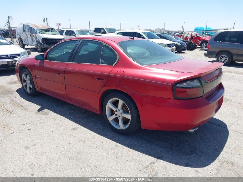 2005 Pontiac Bonneville Gxp VIN: 1G2HZ54Y45U220767 Lot: 39364294