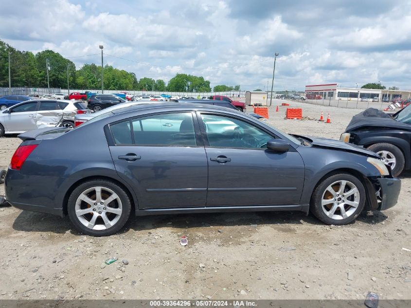 2008 Nissan Maxima 3.5 Se VIN: 1N4BA41E48C804325 Lot: 39364296