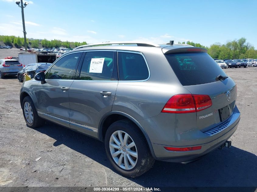 2011 Volkswagen Touareg Vr6 Sport VIN: WVGFF9BP3BD000735 Lot: 39364299