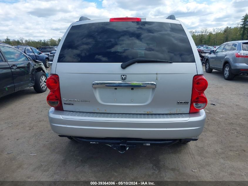 2006 Dodge Durango Slt VIN: 1D4HB48N26F193264 Lot: 39364306