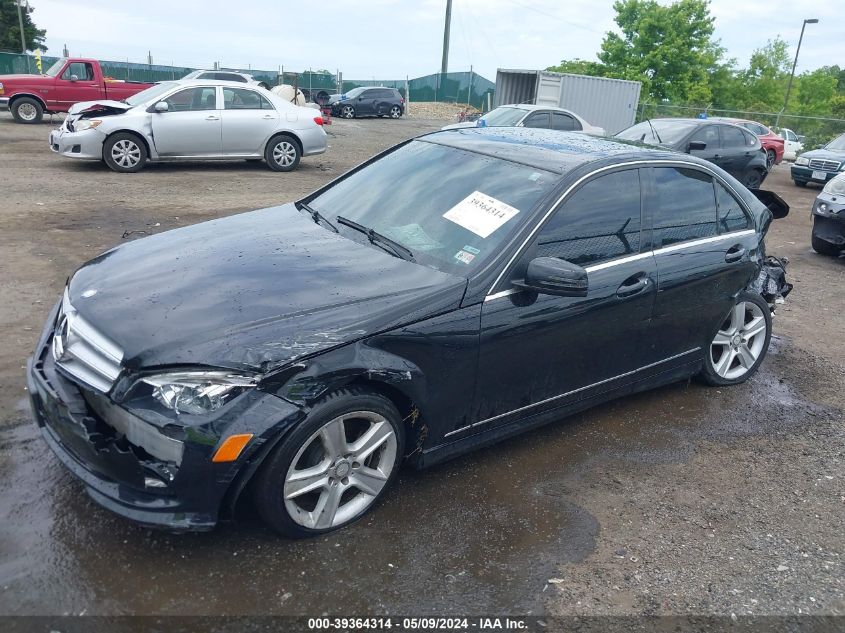 2011 Mercedes-Benz C 300 Luxury 4Matic/Sport 4Matic VIN: WDDGF8BB4BR148683 Lot: 39364314