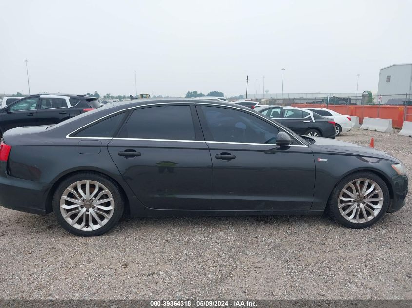 2012 Audi A6 3.0 Premium VIN: WAUGGAFC7CN121985 Lot: 39364318