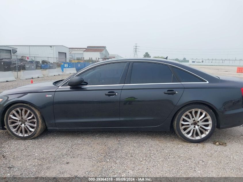 2012 Audi A6 3.0 Premium VIN: WAUGGAFC7CN121985 Lot: 39364318