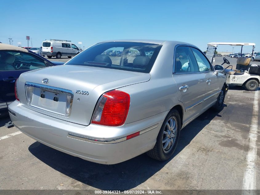 2004 Hyundai Xg350 L VIN: KMHFU45E54A368003 Lot: 39364321