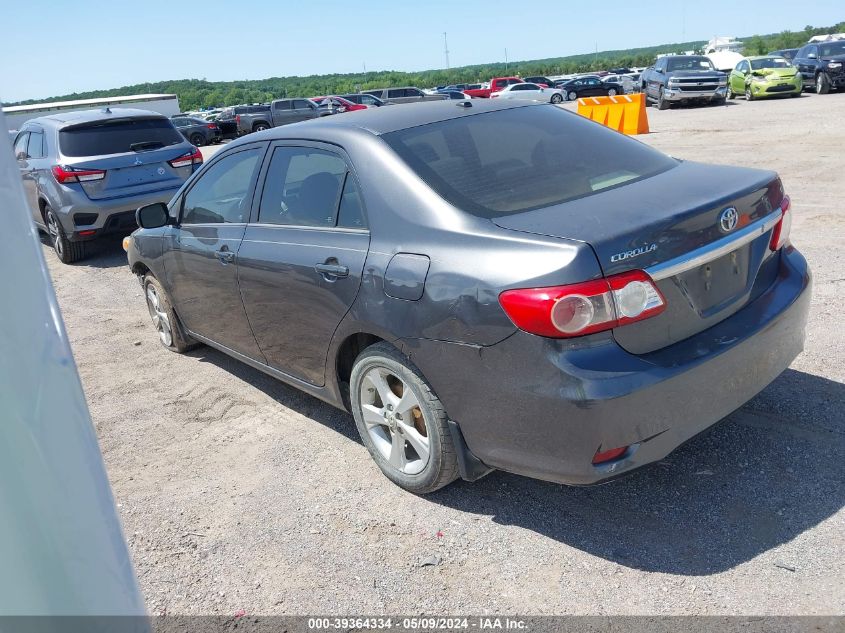 2012 Toyota Corolla Le VIN: 5YFBU4EE1CP013651 Lot: 39364334