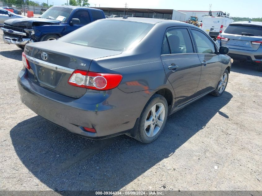 2012 Toyota Corolla Le VIN: 5YFBU4EE1CP013651 Lot: 39364334