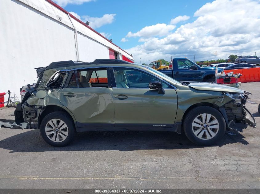 2017 Subaru Outback 2.5I Premium VIN: 4S4BSAFC0H3307409 Lot: 39364337